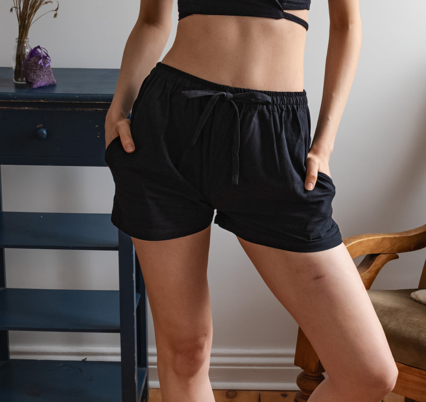 Leinen-Shorts Damen - 100% Leinen