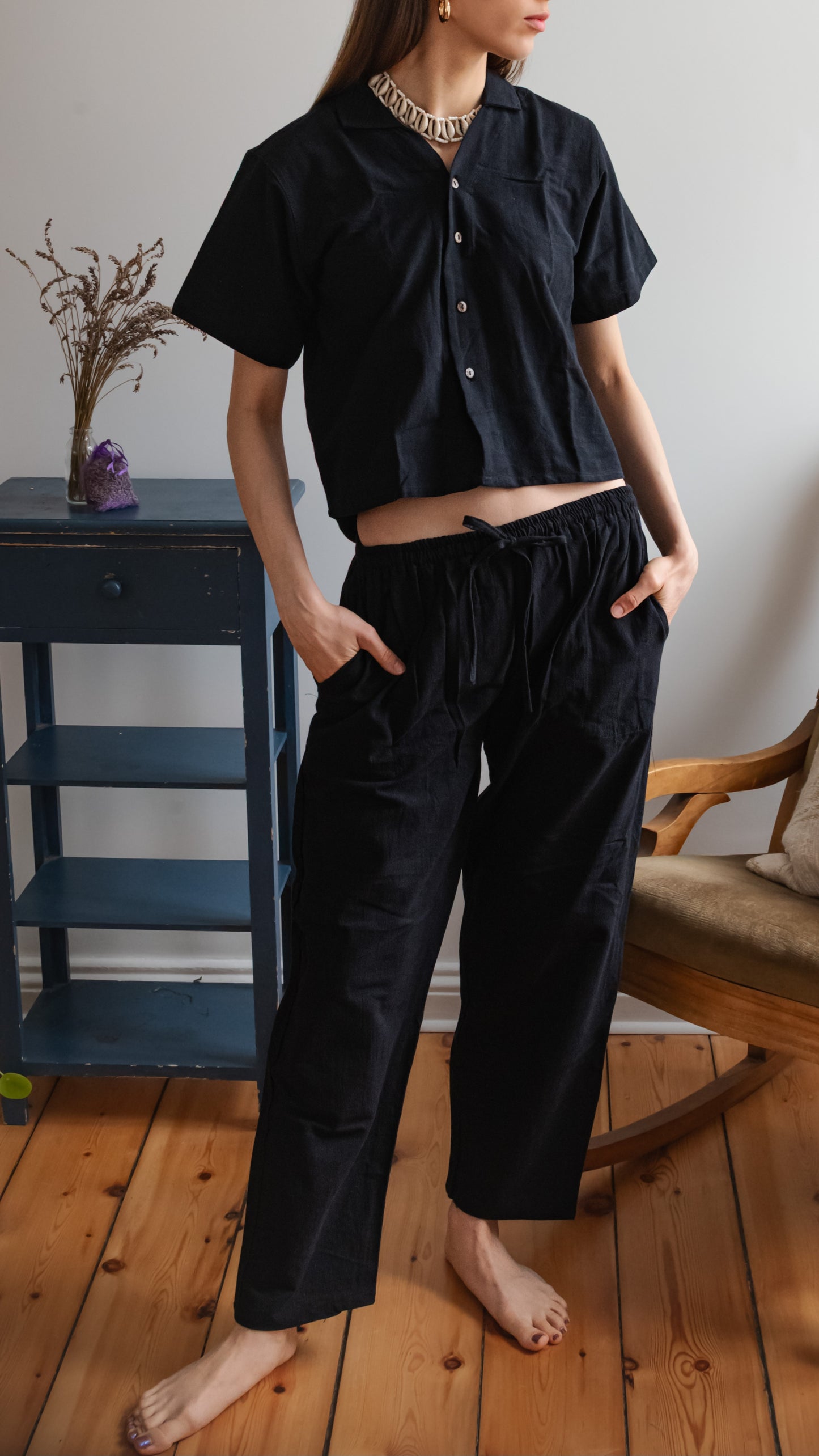 Leinenhose Damen – 100% Leinen