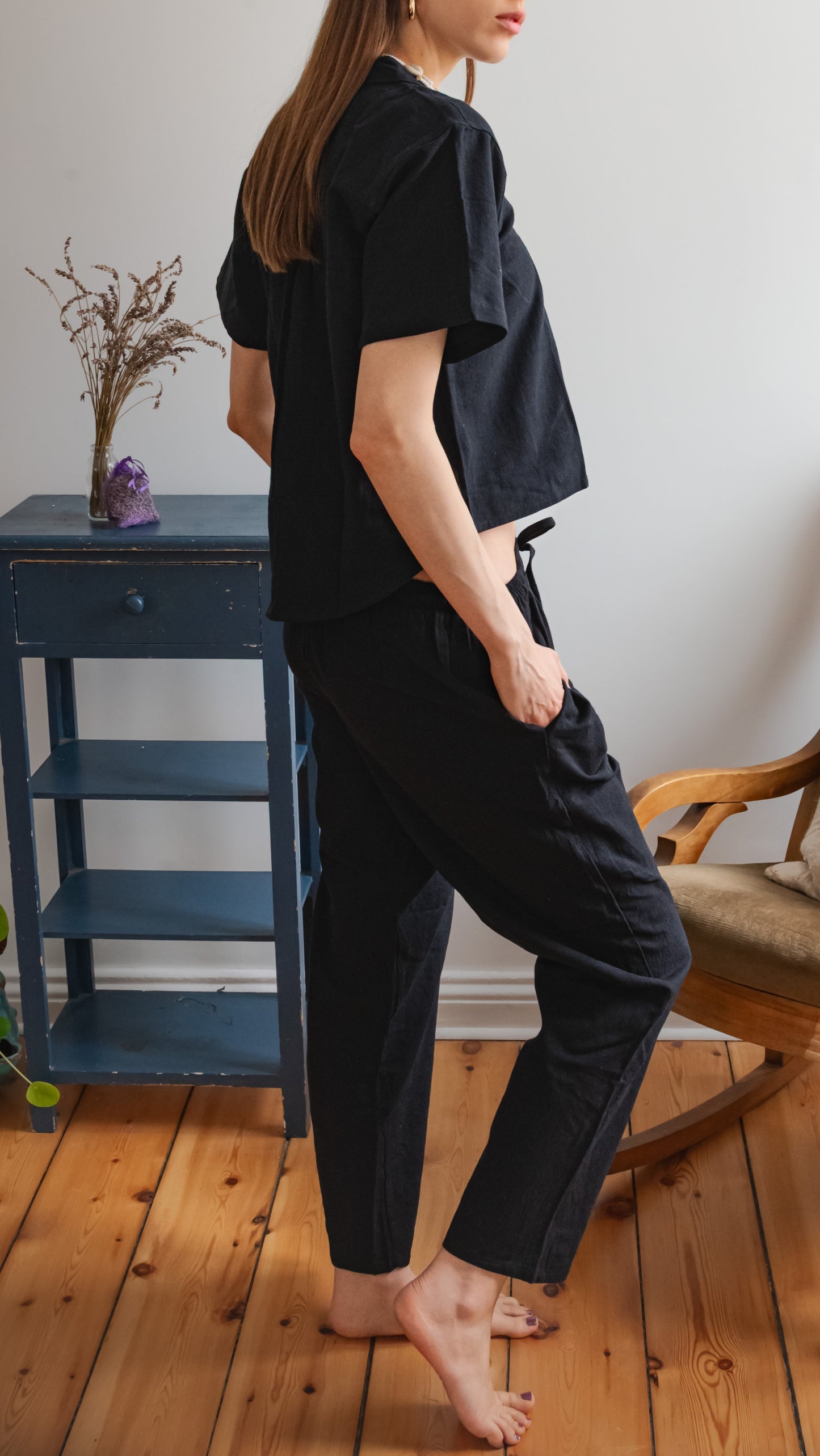 Leinenhose Damen – 100% Leinen