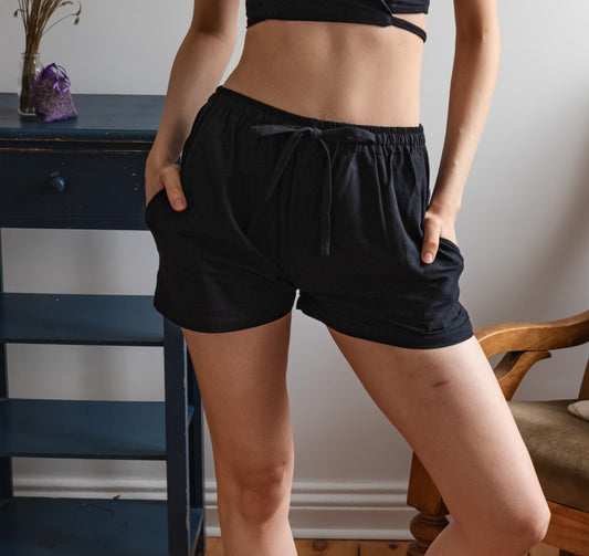 Leinen-Shorts Damen - 100% Leinen